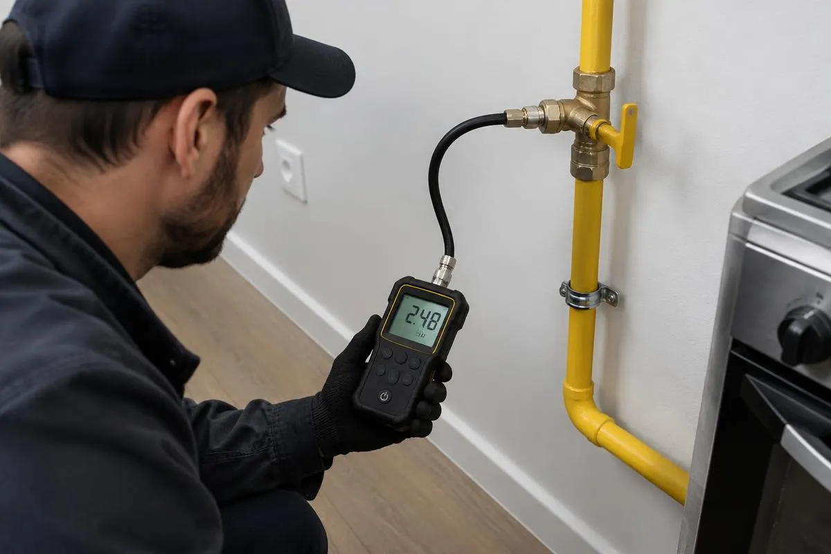 Doğalgaz sızdırmazlık testi