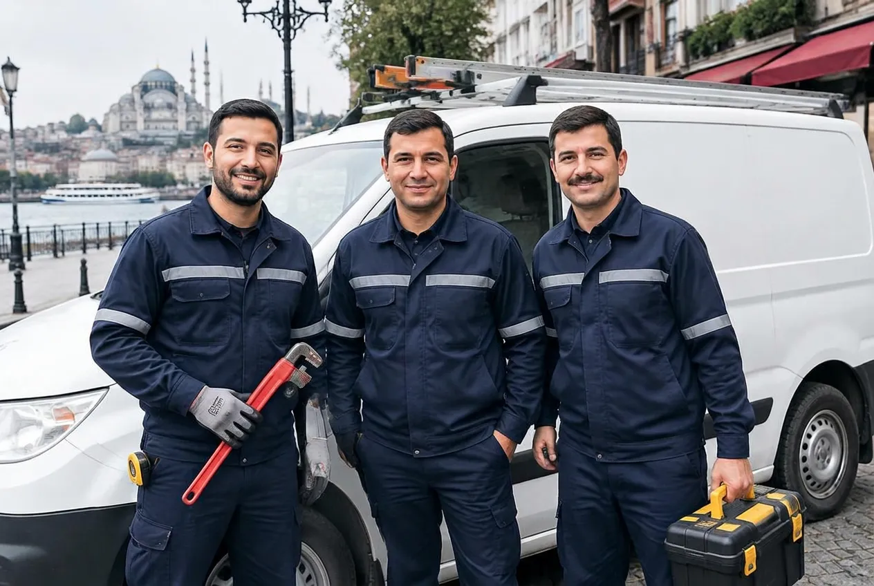 Doğalgaz Tesisat Mühendislik ekibi